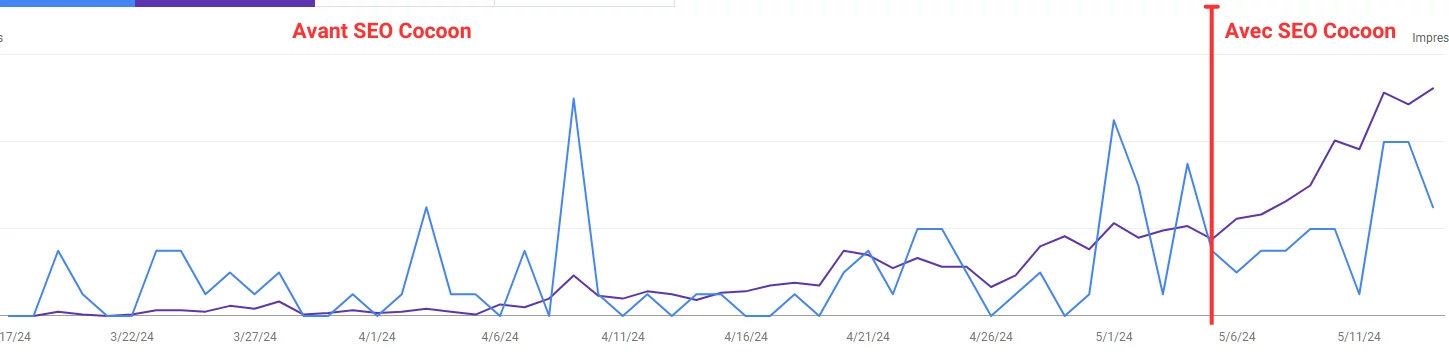Hausse exponentielle du trafic organique avec Market's magnet